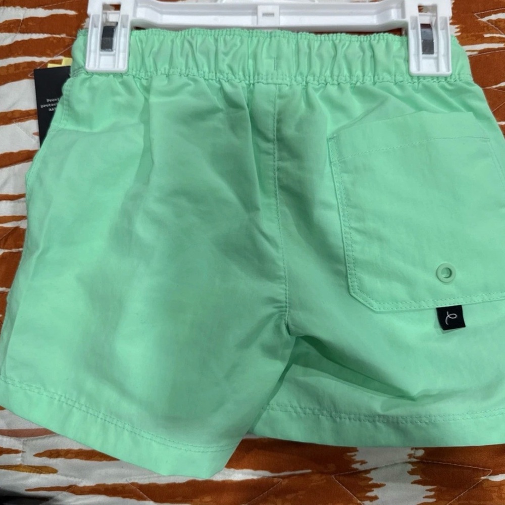 Class Mint Green Swim mid thigh length Shorts pockets size XS inner line up - Picture 6 of 6
